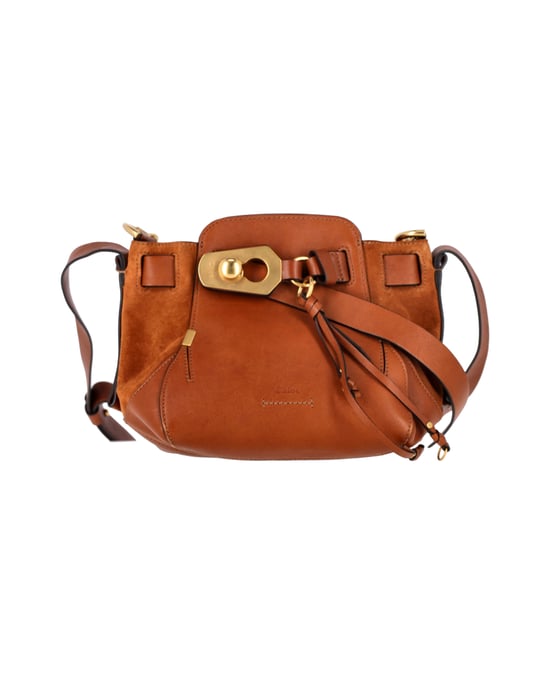 Chloé Owen Bucket Bag in Brown Leather - Image 1