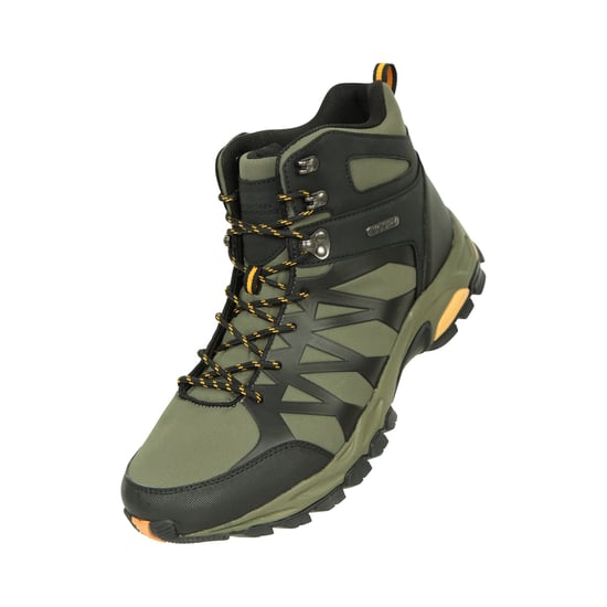 Mountain Warehouse Mens Trekker II Softshell Hiking Boots (Khaki) - Image 1