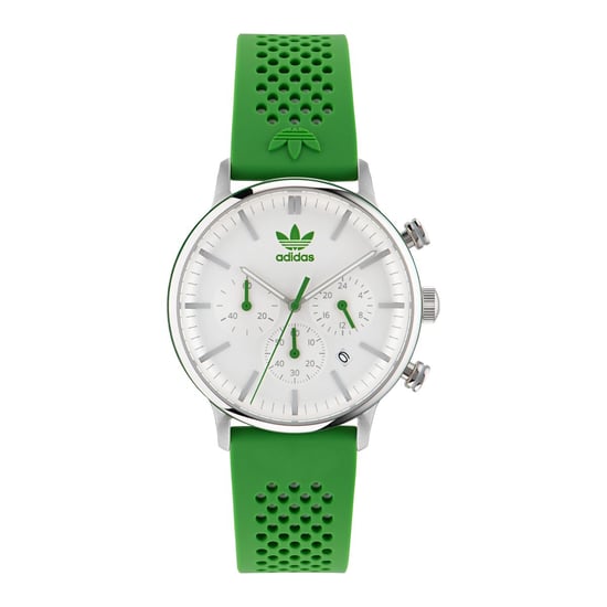 Adidas Originals Code One Chrono Unisex's Green Watch AOSY23020 - Image 1