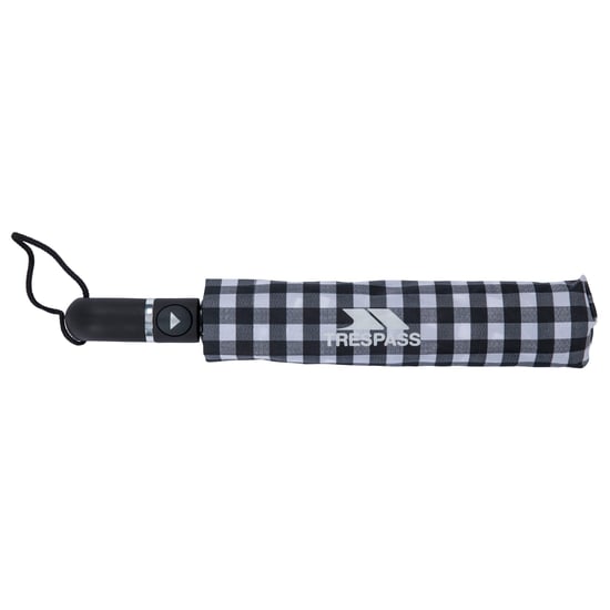 Trespass Womens Brolli Compact Umbrella (Black Check) - Image 2