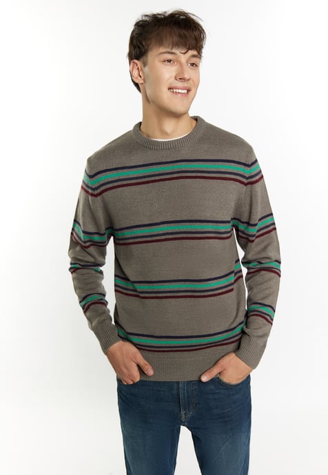Mo Pullover Men light grey melange - Image 3