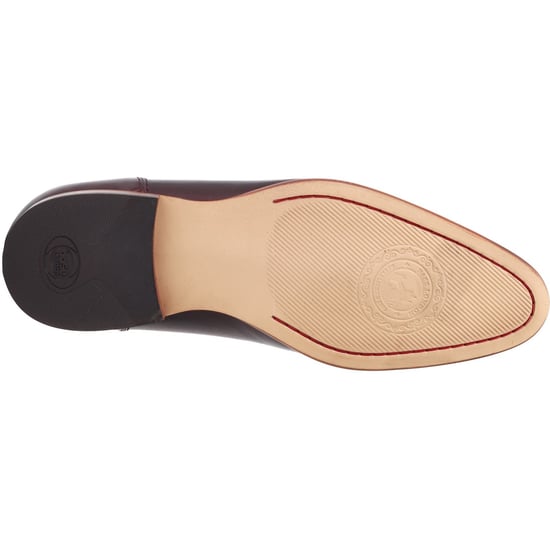 Base London Bruno Leather Men's Bordo Loafers - Image 3