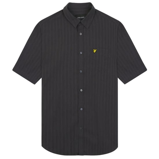 Camisa color bronce con logo en el pecho de la marca Lyle & Scott - Image 1
