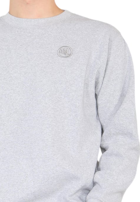 Sudadera tipo pulóver con cuello redondo MYT para hombre en gris - Image 4