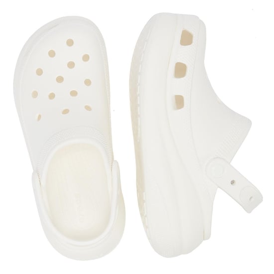 Crocs Classic Crush Clog Women's White Sandals - Image 6