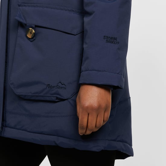 Peter Storm Women's Paloma Waterproof Parka Jacket with Faux Fur Lined Hood, Winter Coat