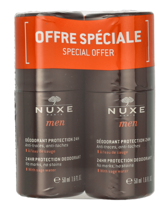 Nuxe Men Desodorante Roll-on Lote 2 X 50 ml - Image 1