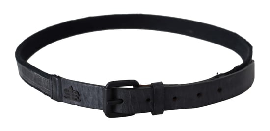 Cintura de Cuero Negro con Hebilla de Logo para Mujer de Ermanno Scervino - Image 3