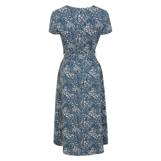 Mountain Warehouse Womens/Ladies Santorini Wrap Midi Dress (Dark Blue)