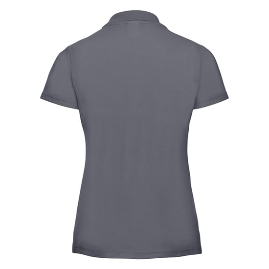 Russell Womens/Ladies Classic Polycotton Polo Shirt (Convoy Grey Solid) - Image 2
