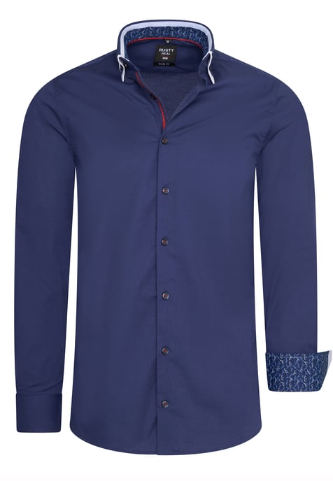 Rusty Neal Overhemd Regular Fit Azul - Image 1