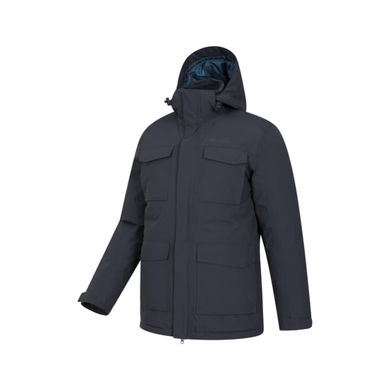 Mountain Warehouse Mens Concord Extreme Down Long Length Jacket (Blue) - Image 3