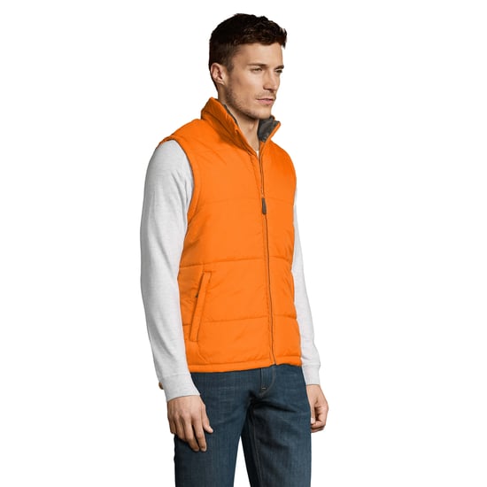 SOLS Unisex Adult Warm Gilet (Orange) - Image 3