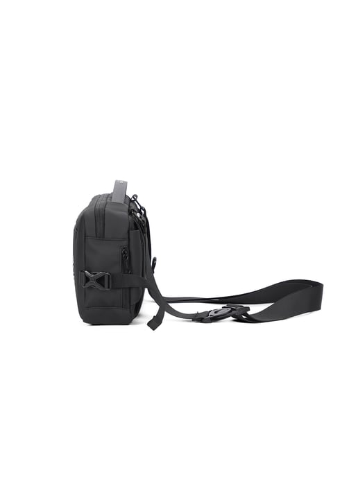 Aoking Crossbody bag Unisex BLACK