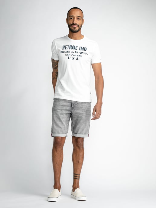 Petrol Industries - Jackson denim shorts Men - Grey - Image 5