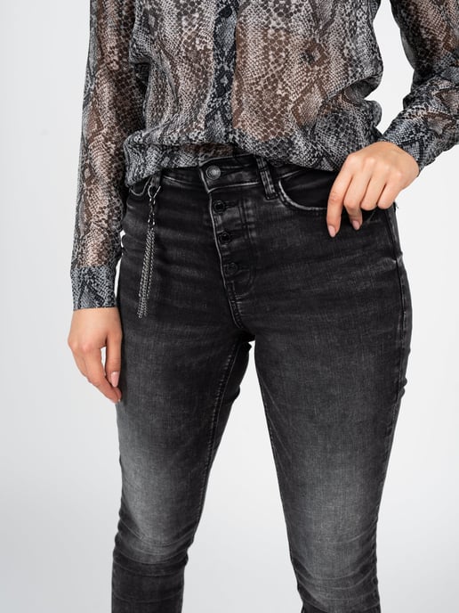 Guess Pantalones Jeansowe de mujer negro - Image 4
