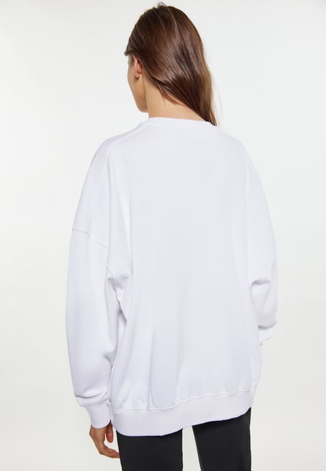Mymo Sweatshirt women white - Image 5