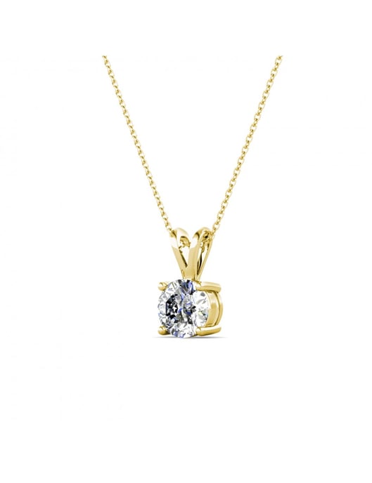 Colgantes de Piedra Vernice - Oro y Cristal - Image 3