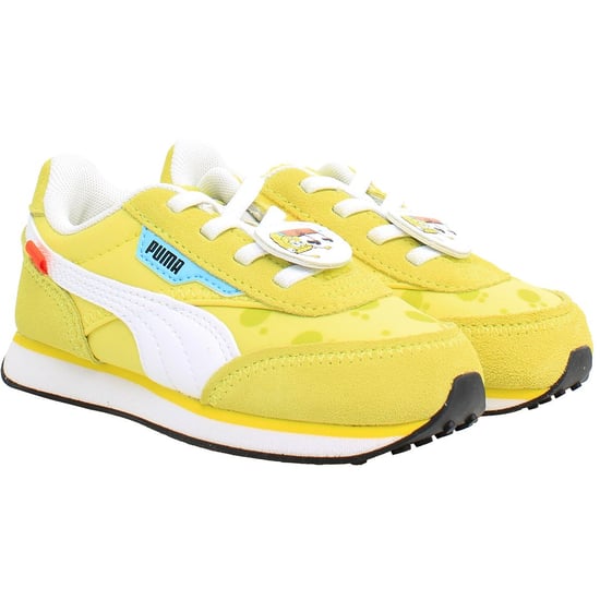 Zapatillas Puma Future Rider Spongebob para niños amarillas - Image 2