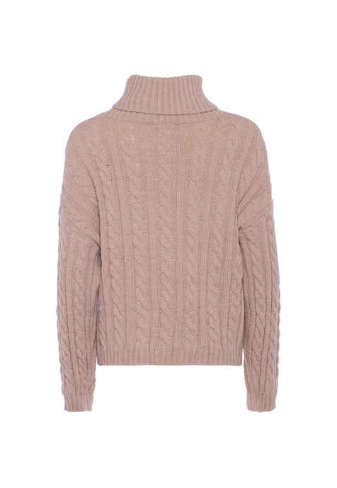 Mymo sweater women beige - Image 2