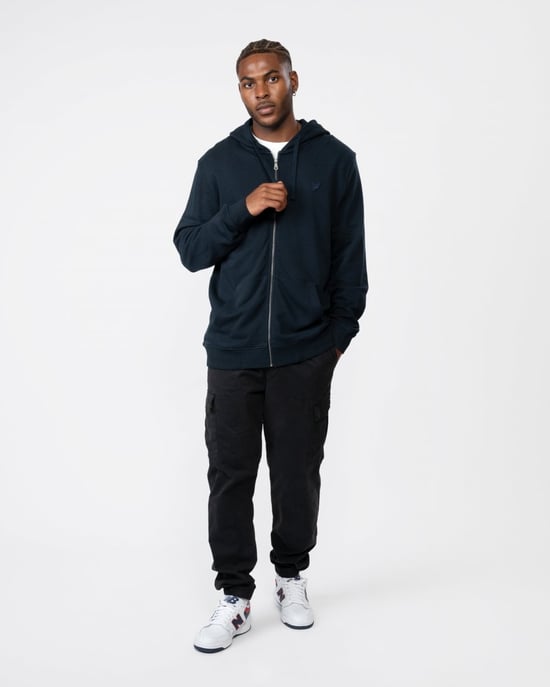 Sudadera con capucha completa Lyle & Scott con águila tonal para hombre - Image 3