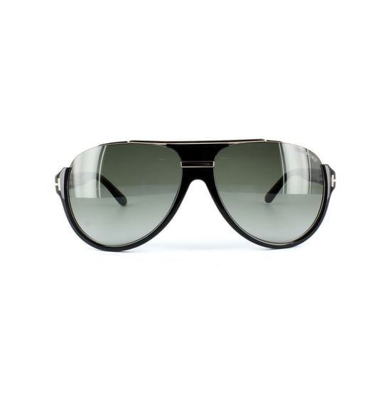 Gafas de sol Tom Ford 0334 Dimitry 01P Negro Brillante Gradiente Verde - Image 1