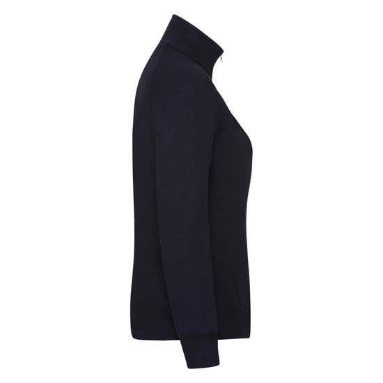 Fruit of the Loom Womens/Ladies Premium Lady Fit Sweat Jacket (Deep Navy) - Image 3