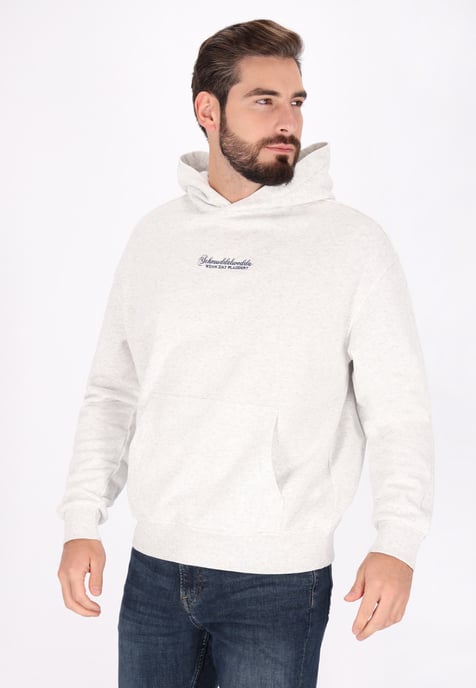 Schmuddelwedda Sweatshirt Men wool white melange - Image 3