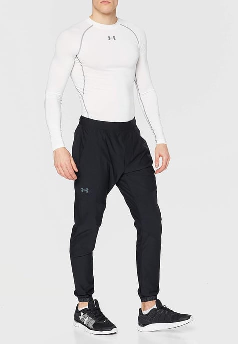 Pantalón de chándal Under Armour Vanish negro para hombre - Image 4