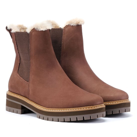 TOMS Bennet Nubuck Women's Oak Boots - Image 1