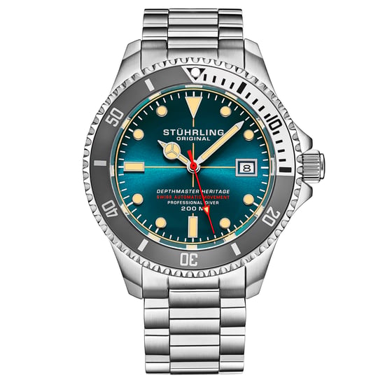 Turquoise Swiss Automatic Depthmaster Heritage 42mm Diver - Image 1