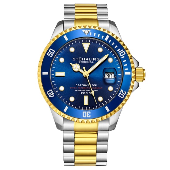 Blue and Gold Depthmaster Automatic 42mm Diver - Image 1