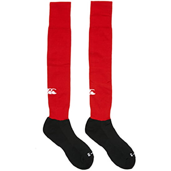 Canterbury Mens Playing Rugby Sport Socks (Red)