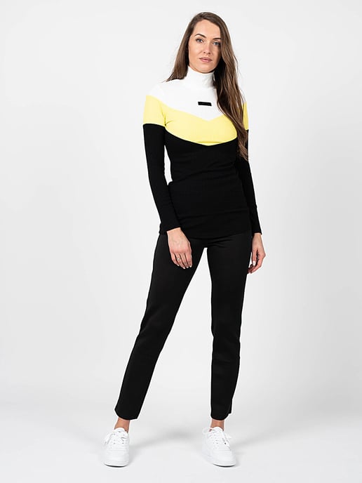Richmond Sport Suéter de mujer negro, Blanco, amarillo - Image 2