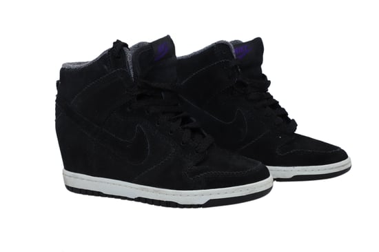 Nike Dunk Sky Hi Sneakers in Black Gum Leather - Image 4