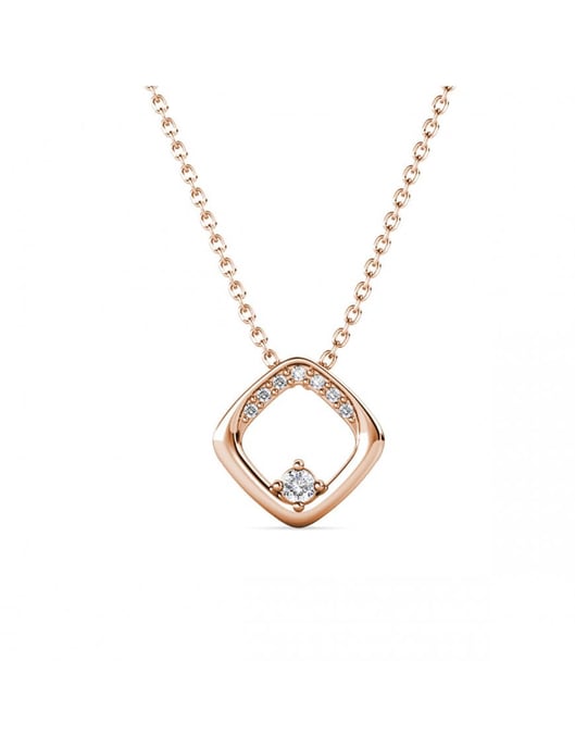 Colgantes Adelise - Oro rosa y cristal - Image 1