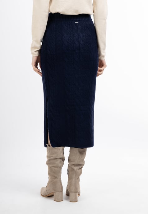 DreiMaster Vintage Knit Midi Skirt zitha - Image 4