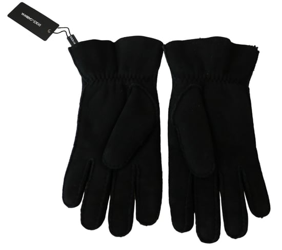 Guantes de piel negra para motociclista de hombre Dolce & Gabbana - Image 5
