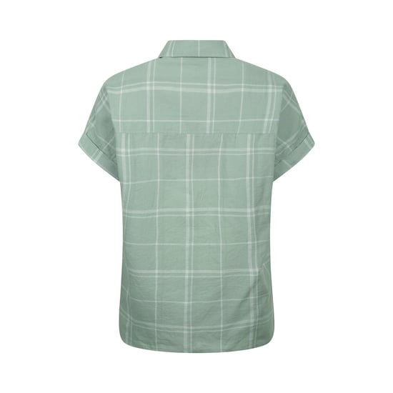 Mountain Warehouse Womens/Ladies Palm Checked Relaxed Fit Shirt (Khaki) - Image 2