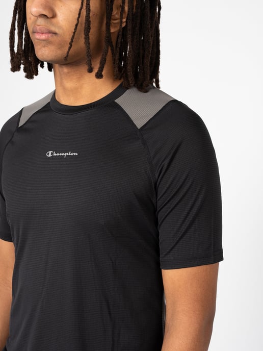 Champion T-Shirt del hombre negro - Image 5