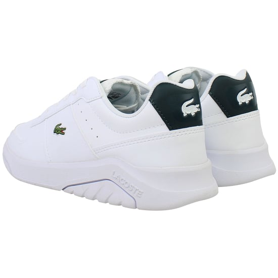 Lacoste Game Advance 0722 1 SUJ Kids White Trainers - Image 5