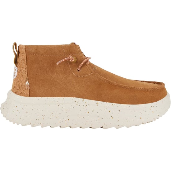 HEYDUDE Wendy Peak Hi Suede Women's Chestnut Boots - Image 6