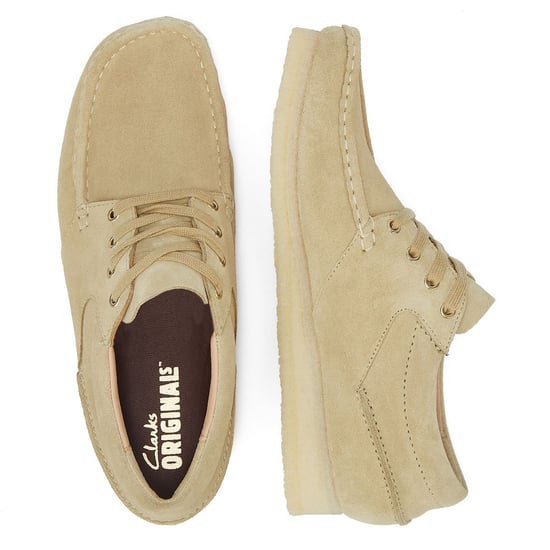Clarks Originals Wallabee Boat Suede Men's Maple Lace-Up Shoes - Image 6