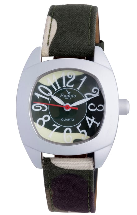 Reloj Exacto Verde para Mujer Haurex Italia - Image 1