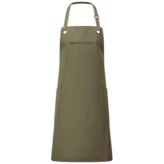 Premier Barley Recycled Full Apron (Olive Green/Chestnut) - Image 1