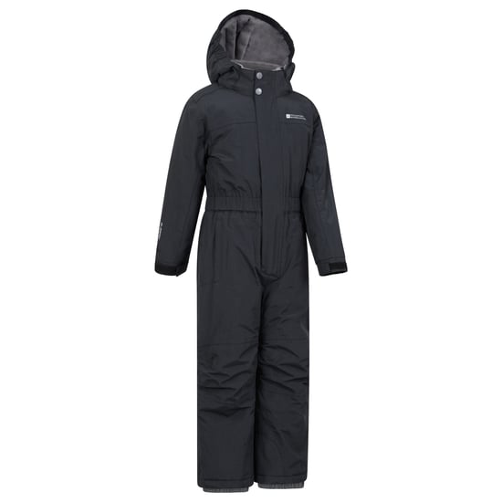 Mountain Warehouse Childrens/Kids Cloud All In One Waterproof Snowsuit (Black) - Image 3
