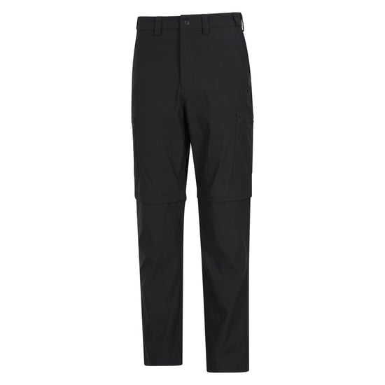 Mountain Warehouse Mens Trek Convertible Trousers (Black) - Image 2