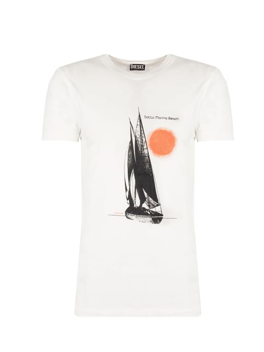 Diesel T-Shirt T-Iny del hombre Blanco - Image 1