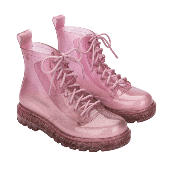 Coturno Glitter Pink Boot