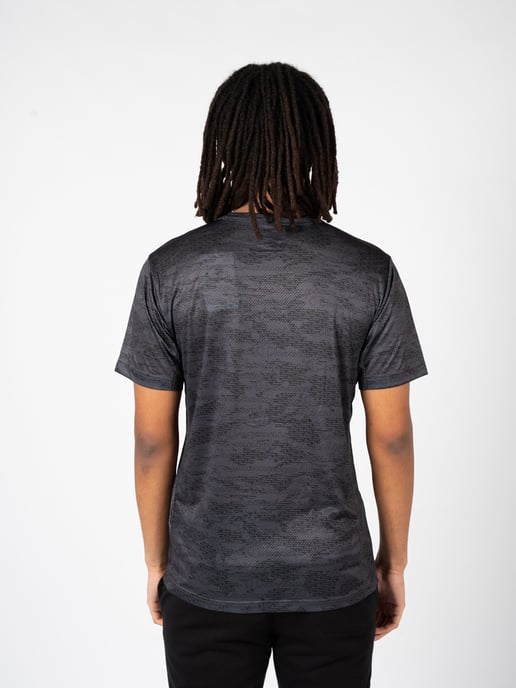 Champion T-Shirt Micro Mesh del hombre Gris - Image 4